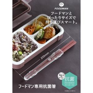 フードマン お弁当箱 フードマン専用箸 はし グリーン バーガンディ パープル アッシュネイビー グ...