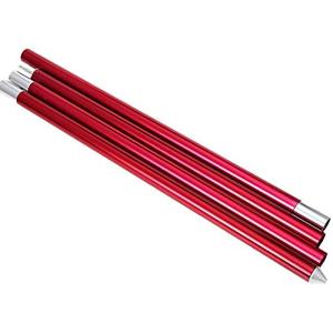 seiyishi タープポール テントポール 分割式 キャンプ用品 2mx33mm 長さ調節 ランタンスタンド ランタンフック アウ