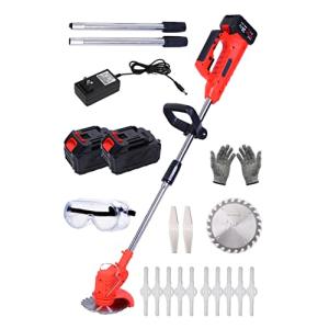 tools life 充電式草刈機 草刈り機 コードレス最新型 伸縮 角度調整 枝切り 芝生 畑 雑草 植木 刈払機 軽量 バッテリー付き