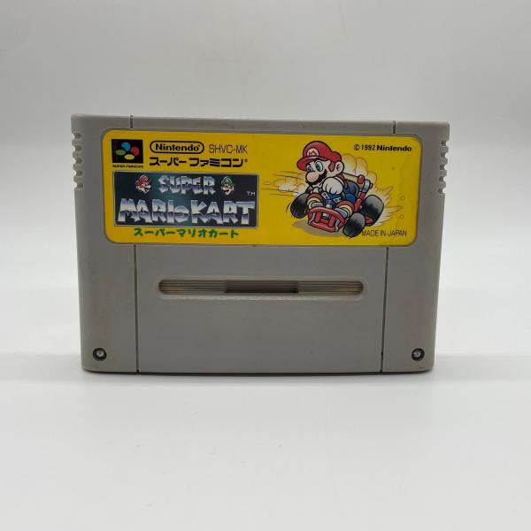 スーパーマリオカート 任天堂 スーパーファミコン レトロゲーム ソフト 起動確認済 -p467