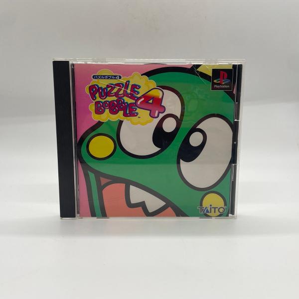 パズルボブル4 プレイステーション タイトー レトロゲーム ソフト 起動確認済 -p503