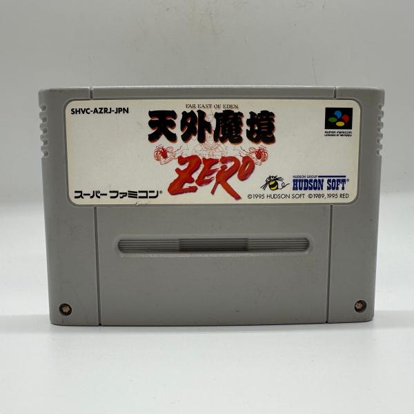 天外魔境ZERO ハドソン スーパーファミコン レトロゲーム ソフト 起動確認済 -r020