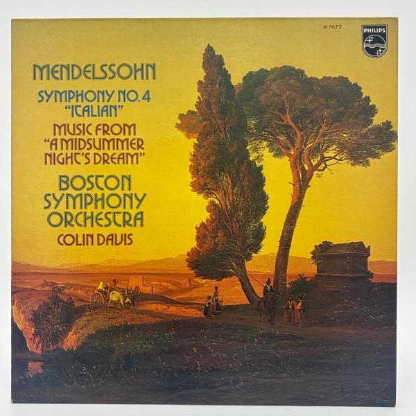 コリン・デイヴィス Colin Davis メンデルスゾーン Mendelssohn 劇音楽 真夏の...