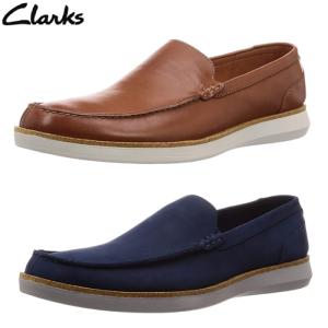 Clarks クラークス メンズ カジュアル シューズ フェアフォード ステップ Fairford Step レザー 本革 靴｜reload-ys