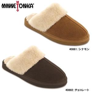 ミネトンカ モカシン レディース 正規品 チェスニー スカッフ Minnetonka Moccasins Chesney Scuff チェズニー サボ シューズ サンダル 本革 スエード｜reload-ys