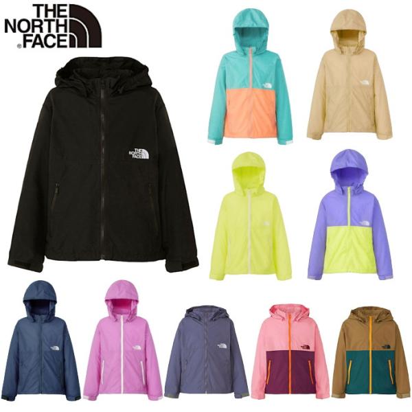 THE NORTH FACE ノースフェイス キッズ コンパクトジャケット ウインドブレーカー 撥水...