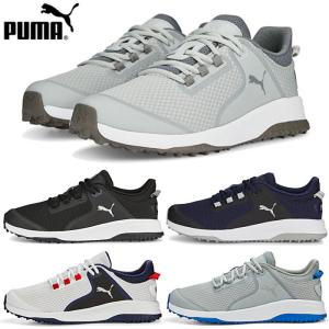 PUMA プーマ メンズ ゴルフシューズ フュージョン グリップ ラバーソール スパイクレス シューズ 軽量 377527｜reload-ys