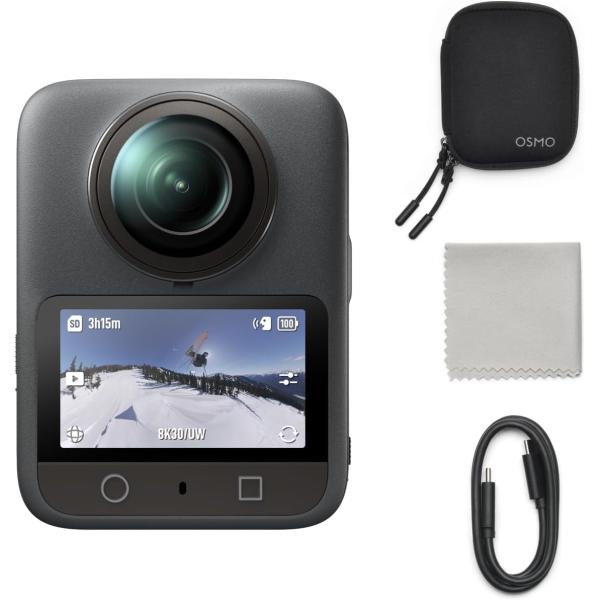 DJI Osmo 360 スタンダードコンボ 360度アクションカメラ Vlogカメラ ネイティブ8...