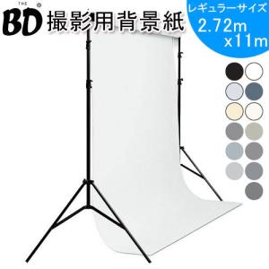 BDスタジオ背景紙 レギュラーサイズ モノクロ系 2.72X11m