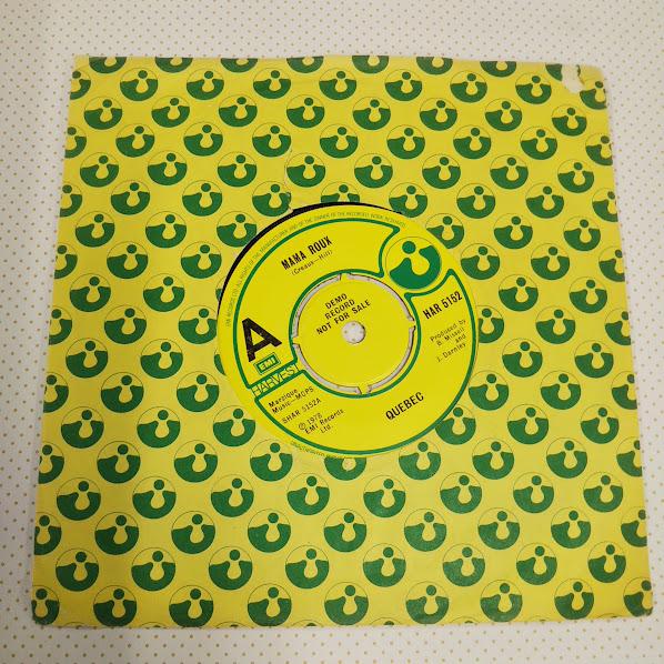 QUEBEC/MAMA ROUX　HAR5152　７インチ中古レコード送料無料（傷あり）