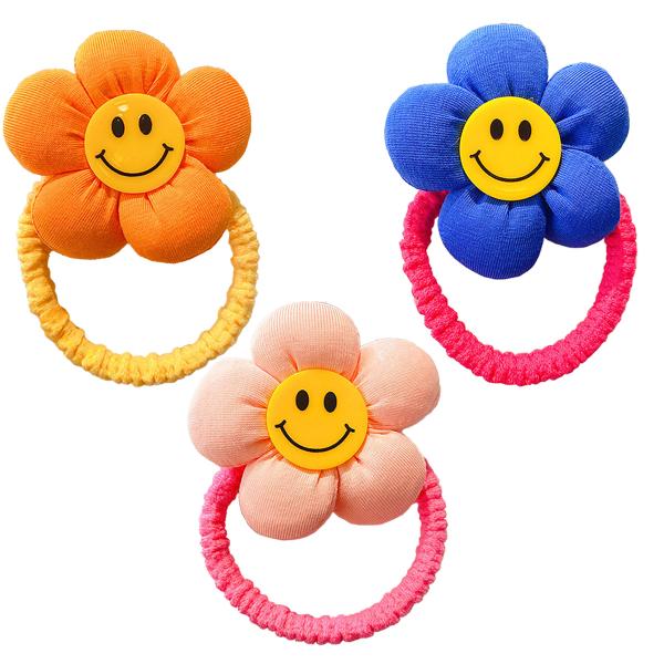 ヘアゴム レディース 子ども かわいい 花 フラワー ヘアアクセサリー 髪ゴム 韓国風  髪留めゴム...