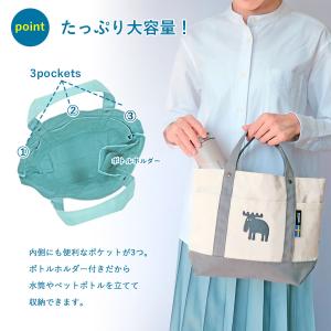 トートバッグ 小さめ レディース バッグ ラン...の詳細画像4