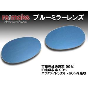 メール便無料 カプチーノ ＥＡ１１/２１Ｒ ドアミラーブルーレンズ 車検対応