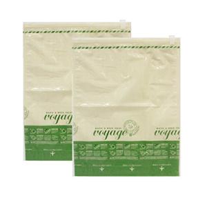 東和産業 圧縮袋 VO 押すだけ衣類圧縮パック M 2枚入り