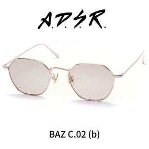 A.D.S.R. Eddie 04 サングラス A.D.S.R adsr サングラス EDDIE エディ 04 クリア シルバー