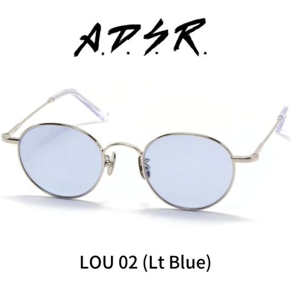 A.D.S.R. adsr サングラス LOU ルー 02 シルバー ブルー ADSR エーディーエ...