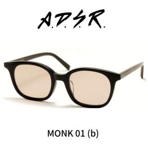 A.D.S.R. adsr サングラス MONK モンク 01 b ADSR エーディーエスアール｜reminence