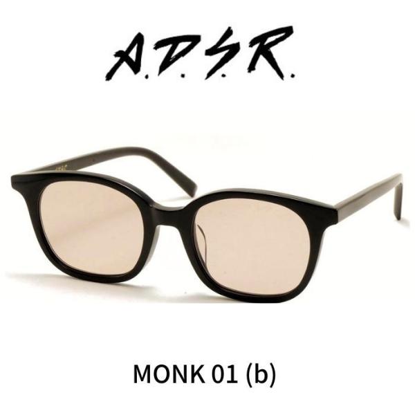 A.D.S.R. adsr サングラス MONK モンク 01 b ADSR エーディーエスアール