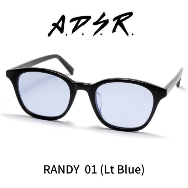 A.D.S.R. adsr サングラス RANDY ランディー 01 (Shiny Black / ...
