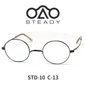 STEADY ステディ メガネ 眼鏡 STD-80 C2 TORTOISE べっ甲柄