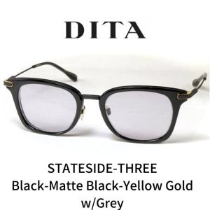 DITA ディータ サングラス メガネ STATESIDE THREE ステイトサイド スリー BLACK DTX-450-A-02 GRAY LENS｜reminence