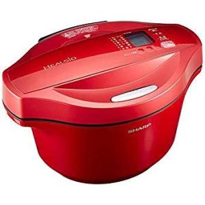 シャープ 自動調理 鍋 ヘルシオ ホットクック 2.4L 大容量 無水鍋 レッド KN-HT24B-R