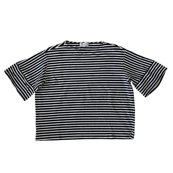 美品 MACKINTOSH LONDON マッキントッシュ ボーダー Tシャツ カットソー 半袖 オ...