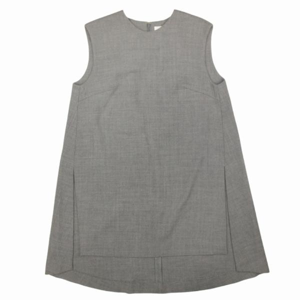 美品 ENFOLD エンフォルド プルオーバーベスト トップス ウール ワンピース ノースリーブ サ...