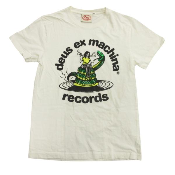 Deus RECORDS Deus Ex Machina デウスエクスマキナ プリント Tシャツ カ...