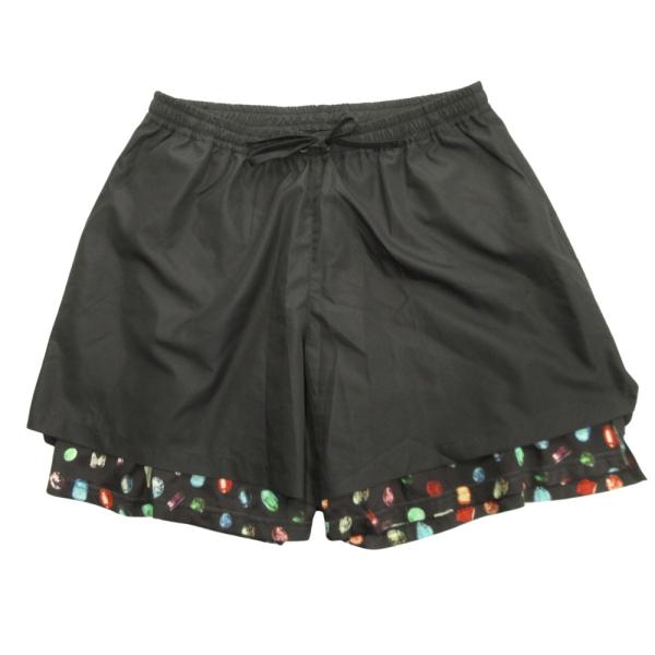 良品 20ss NOISEMAKER ノイズメーカー レイヤード ショート パンツ ハーフ イージー...