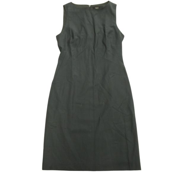 Theory セオリー ノースリーブ ワンピース ドレス カットソー 2 ネイビー レディース 古着...