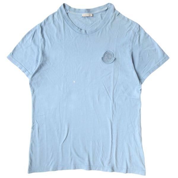 MONCLER モンクレール コットン Tシャツ カットソー 半袖 ロゴ ワッペン F20938C7...