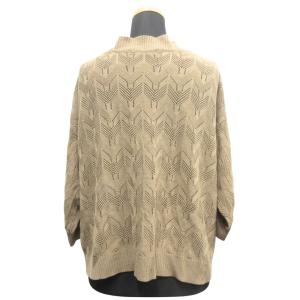 美品 oeillet ウイエ ニット カーディ...の詳細画像2
