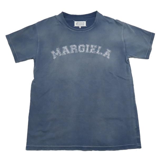 美品 24SS MAISON MARGIELA メゾンマルジェラ ダメージ加工 Tシャツ 半袖 ロゴ...