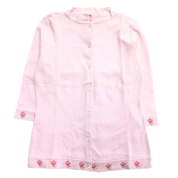 PS Paul Smith ピーエスポールスミス 90's コットン ニット カーディガン フラワー...