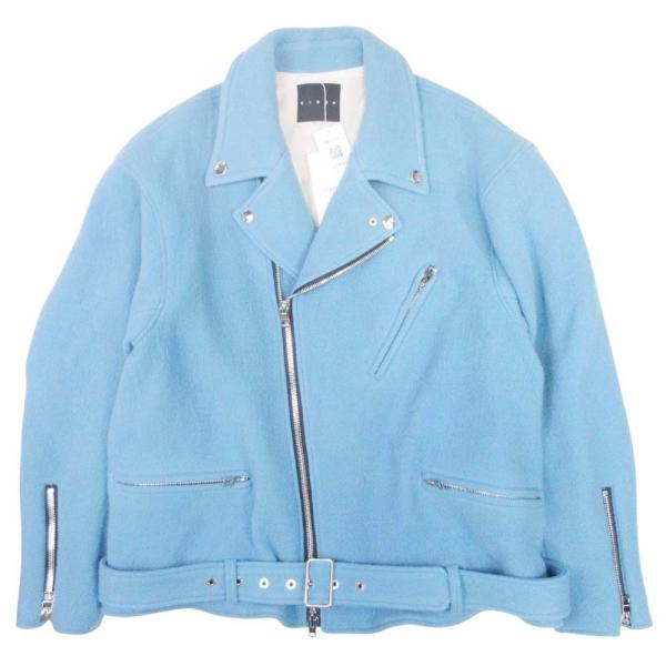 未使用 22aw CINOH チノ W FACE RIDERS JACKET ダブルフェイス ライダ...