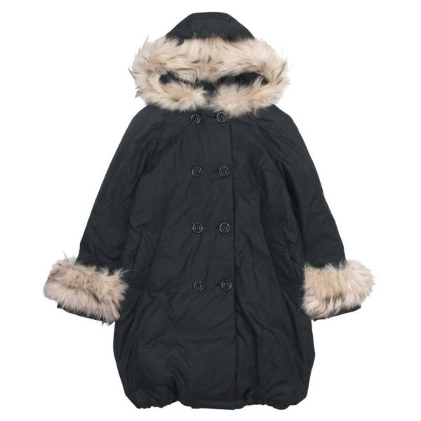 美品 GRACE CONTINENTAL グレースコンチネンタル 2way フーデッド ファー ダウ...