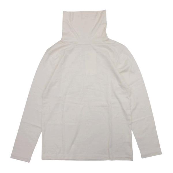 美品 ID DAILYWEAR アイディーデイリーウエア タートルネック 無地 長袖 カットソー ト...