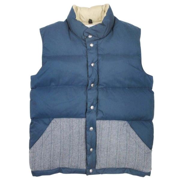 良品 Crescent Down Works  クレセントダウンワークス ダウンベスト ジャケット ...
