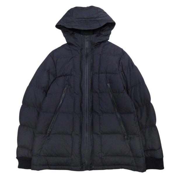 美品 18aw junhashimoto ジュンハシモト 熟成ダウン ジャケット コート フード ア...