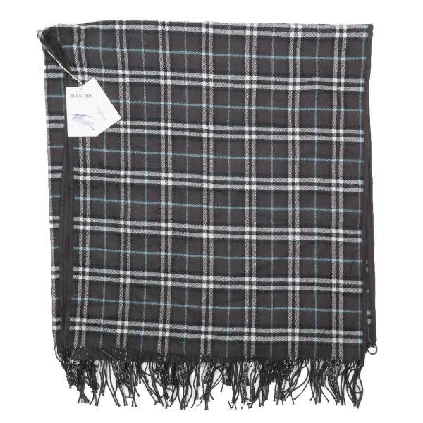未使用 BURBERRY バーバリー ダニエル・リー リバーシブル チェック ウール ケープ ポンチ...