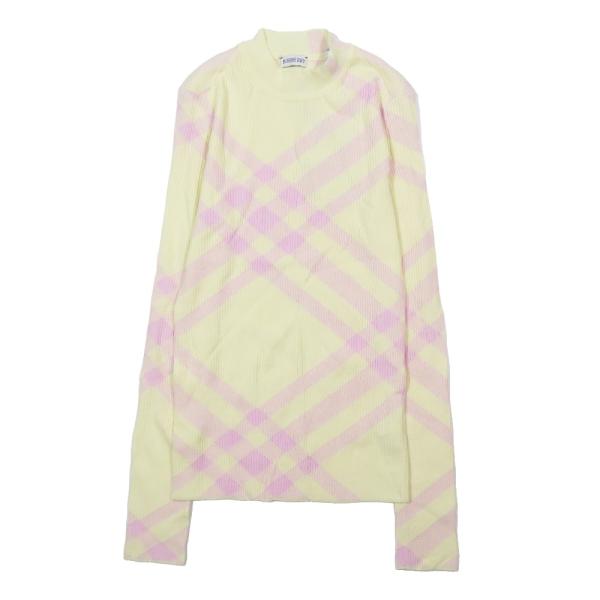未使用 BURBERRY バーバリー ダニエル・リー チェック柄 ジャガード ニット セーター ハイ...