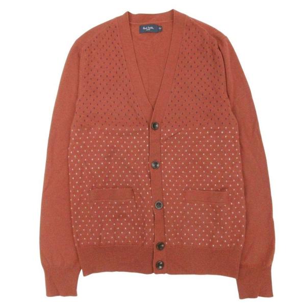 美品 Paul Smith JEANS ポールスミスジーンズ Vネック ニット カーディガン セータ...