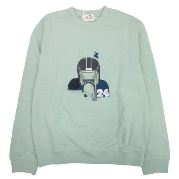 未使用 23aw HERMES エルメス Quarterb'H クォーターバッシュ スウェット プル...