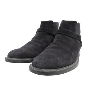 良品 TODS トッズ スエード レザー チェ...の詳細画像3