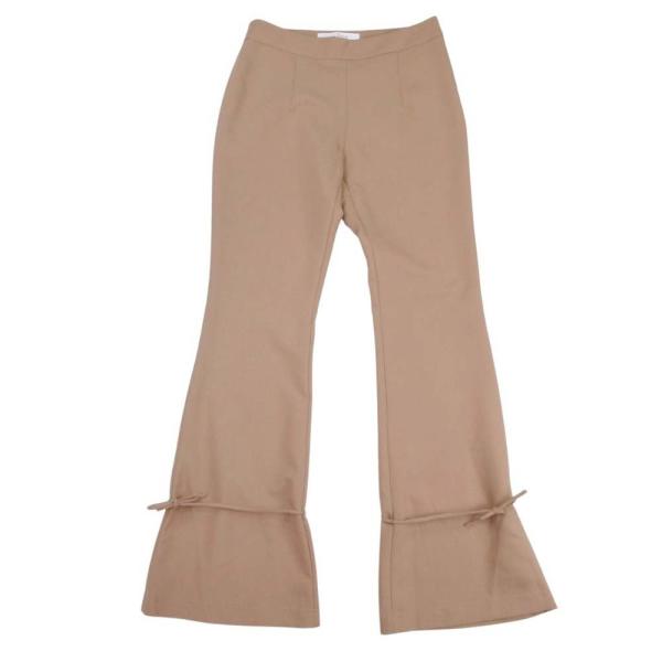 新品同様 rokh ロク TIE HEM TROUSERS タック リボン タイヘム トラウザー ロ...