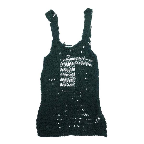未使用 Maiami マイアミ Net Knit Top ネットニットタンクトップ ノースリーブ ト...
