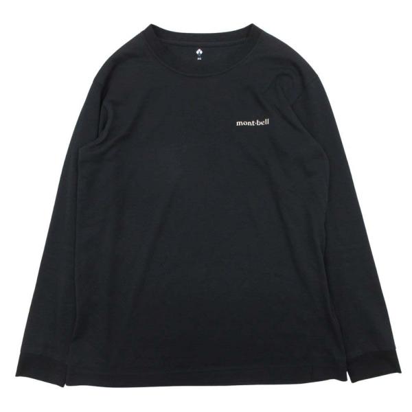 mont-bell モンベル WIC. 長袖 Tシャツ ロングスリーブ ワンポイントロゴ カットソー...