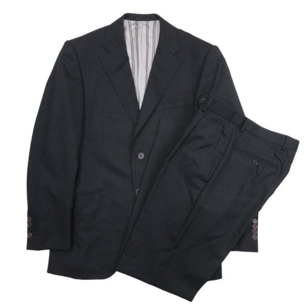 良品 FINTES KOICHI NAKANISHI フィンテス SUPER 100's ストライプ...