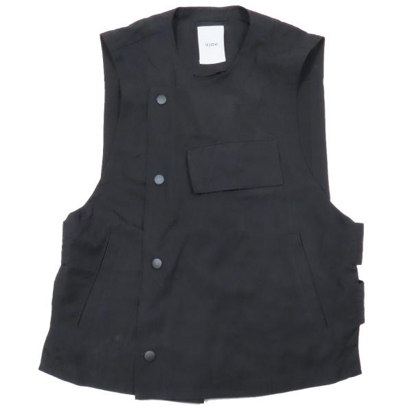 美品 25SS UJOH ウジョー Double Front Vest ベスト ダブルフロントベスト...